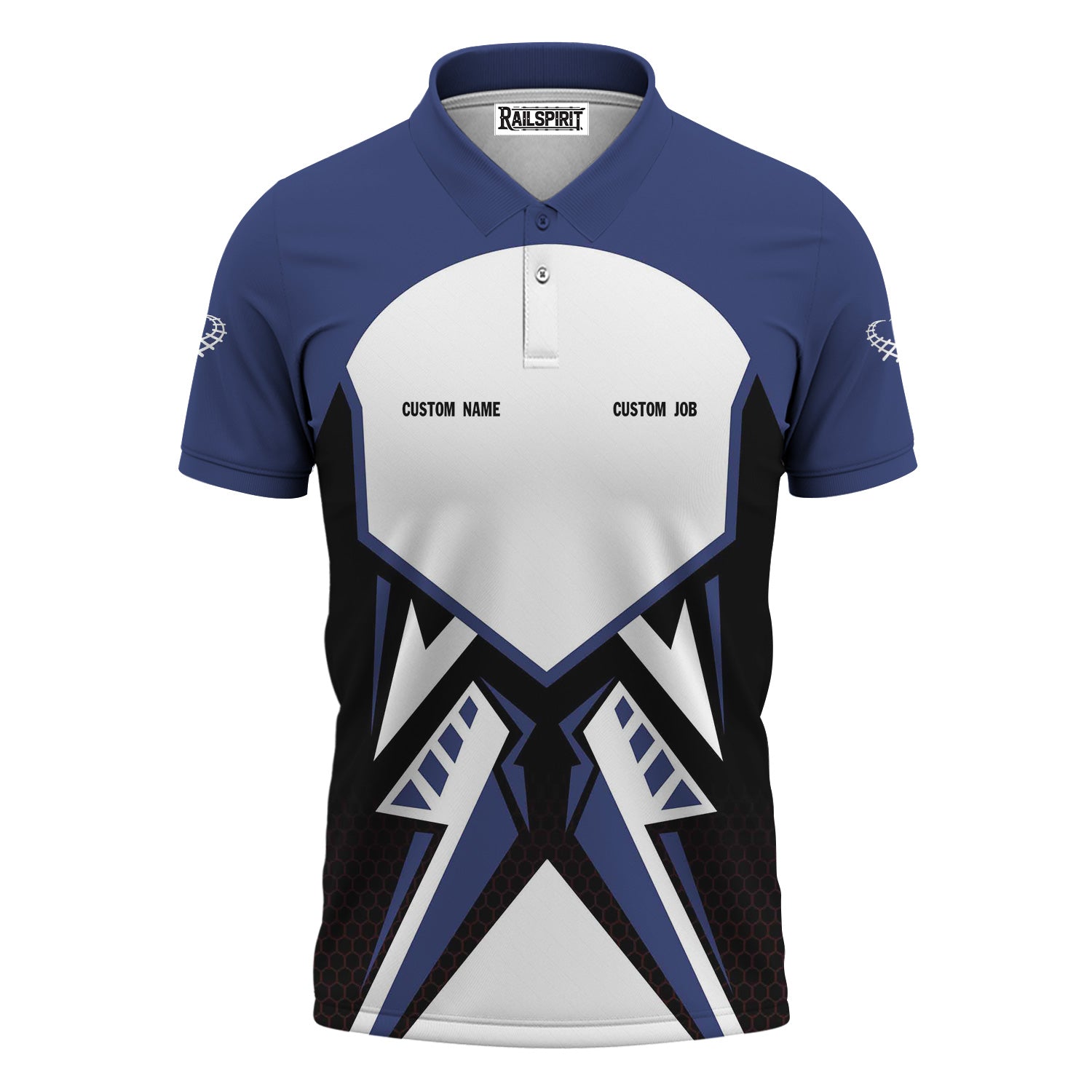 Railspirit Personalized London and North Eastern Railway Polo Shirt Vibriant Style with Custom Position Train Shirt