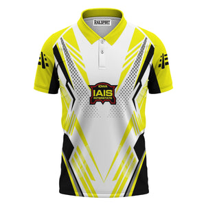 Railspirit Personalized Iowa Interstate Railroad Polo Shirt Railroad Tribute Design IAIS Train Shirt for Train Lovers