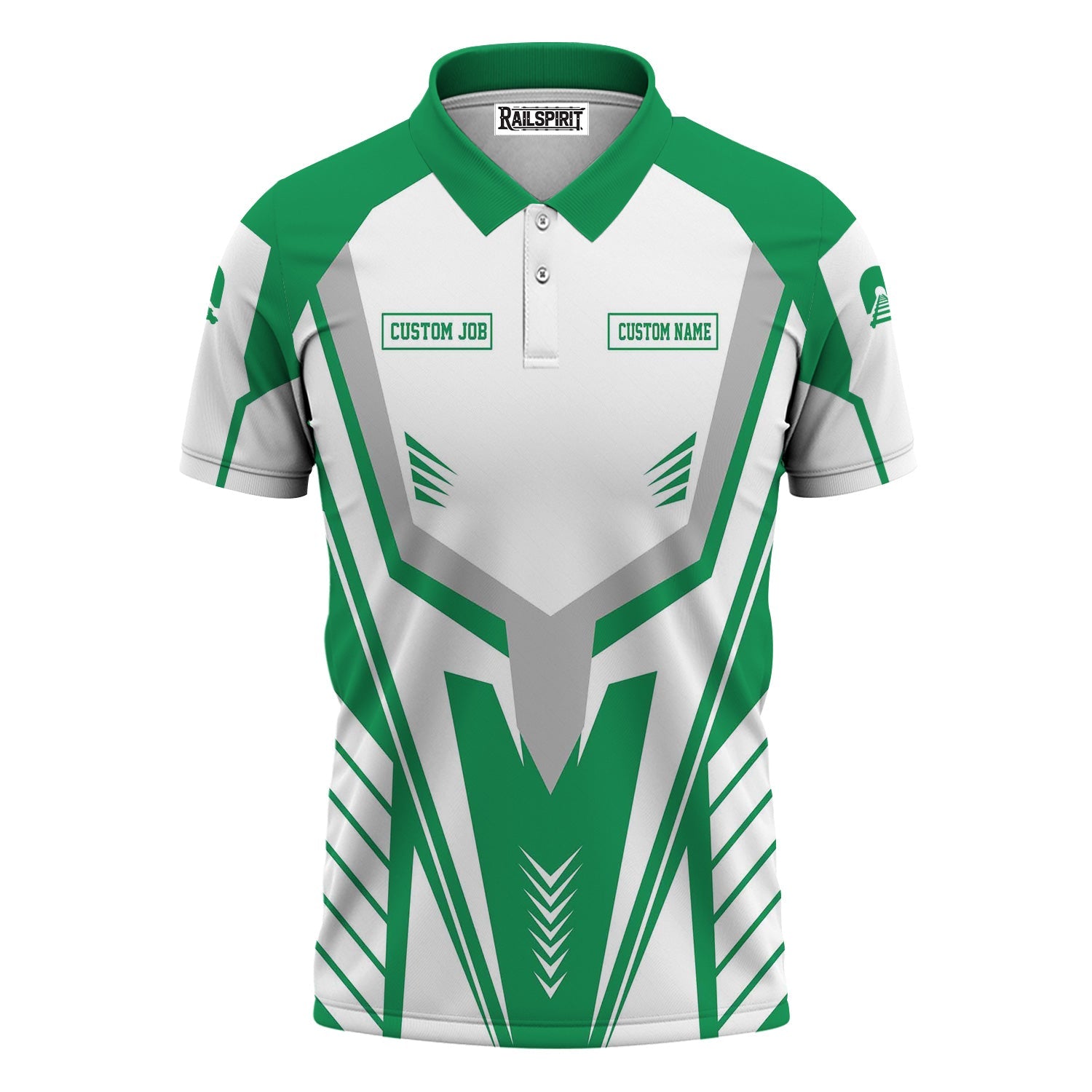 Railspirit Personalized East Japan Railway Polo Shirt Workwear-Inspired with Custom Position JR-EAST Train Shirt