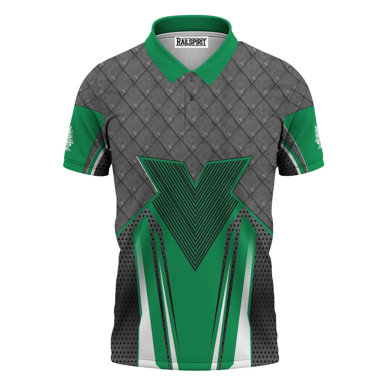 Railspirit Personalized East Japan Railway Polo Shirt Rugged Steel Vibes JR-EAST Train Shirt All Over Print