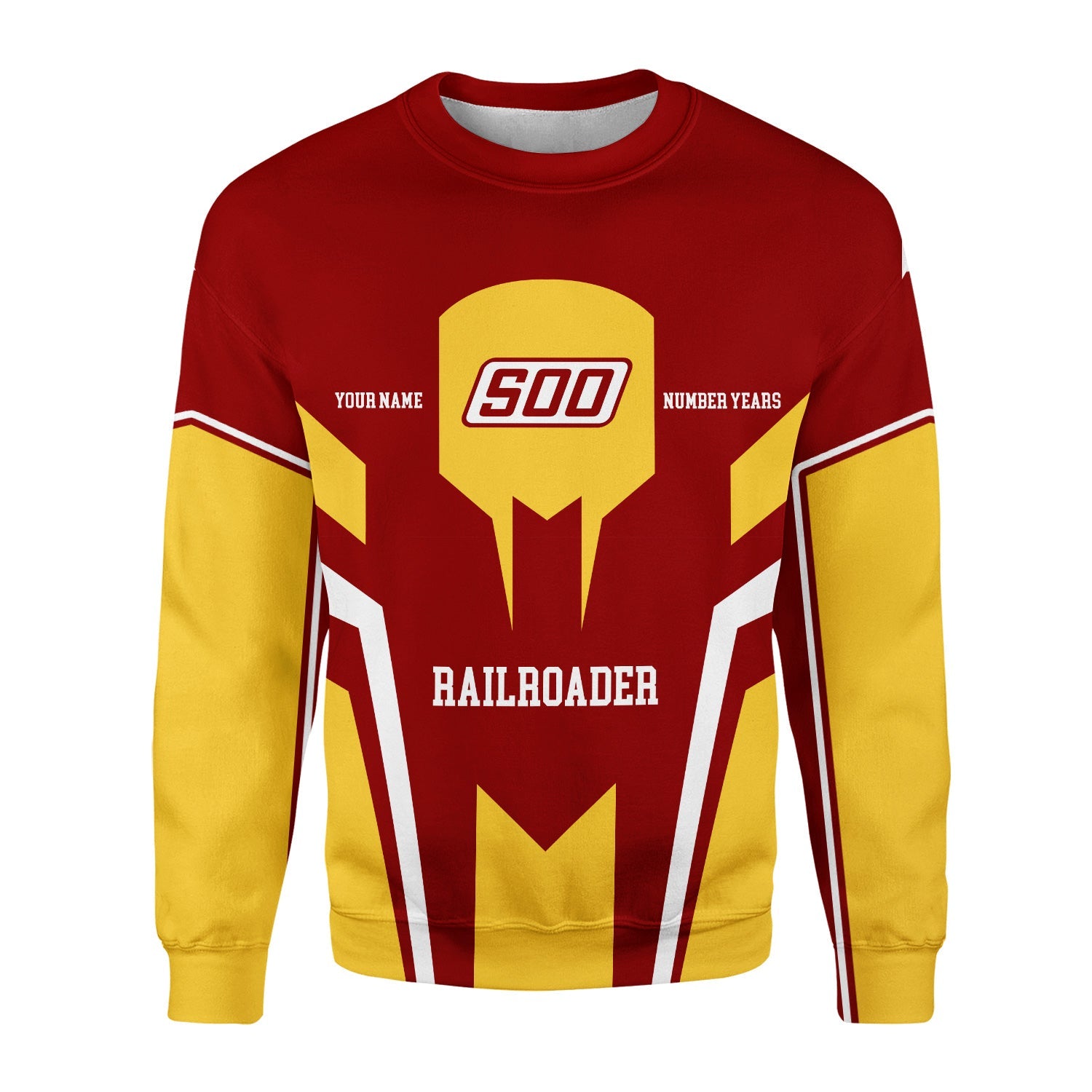 Railspirit Personalized Soo Line Railroad Sweatshirt Custom Year Railroader Shirt Gift Idea For Train Lover