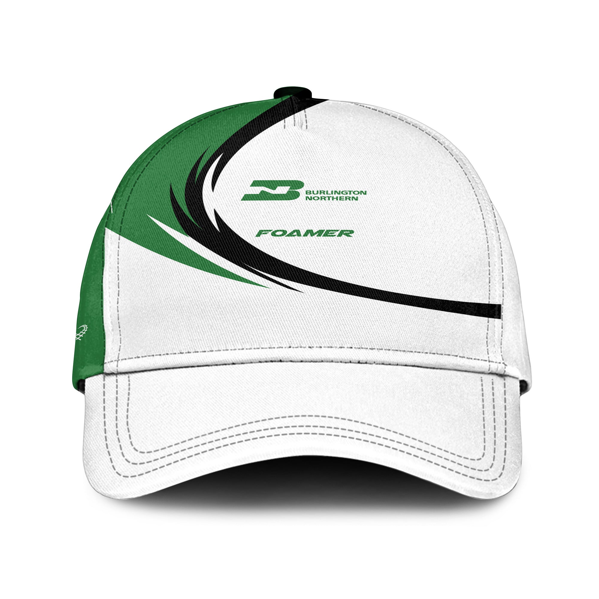 Railspirit Burlington Northern Railroad Classic Cap Unique Graphic Style Cap For Train Enthusiasts