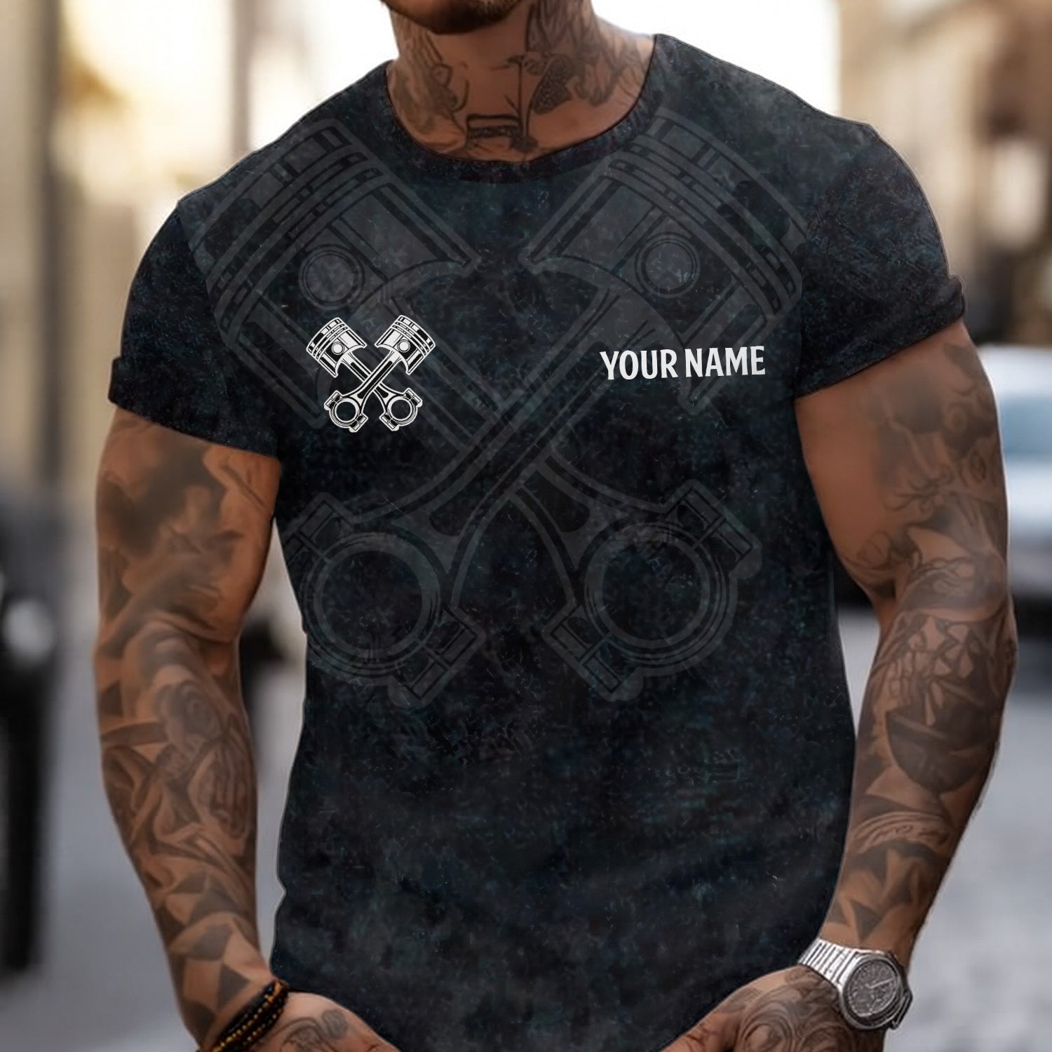 Custom Mechanic Shirt, Bolt to My Nut & Spark to My Plug, Personalized Engine Life Shirt, Unique Gift for Mechanics