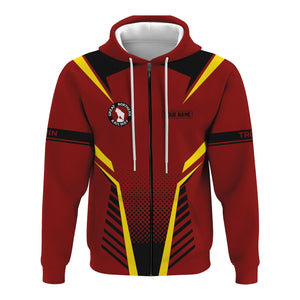 Railspirit Personalized Great Northern Railway Hoodie Unisex GNR Train Zip Hoodie All Over Print