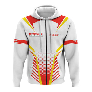 Railspirit Personalized Fleischmann And Western Railroad Hoodie Unisex Train Zip Hoodie All Over Print