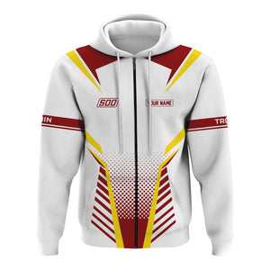 Railspirit Personalized Soo Line Railroad Hoodie Unisex Train Zip Hoodie All Over Print