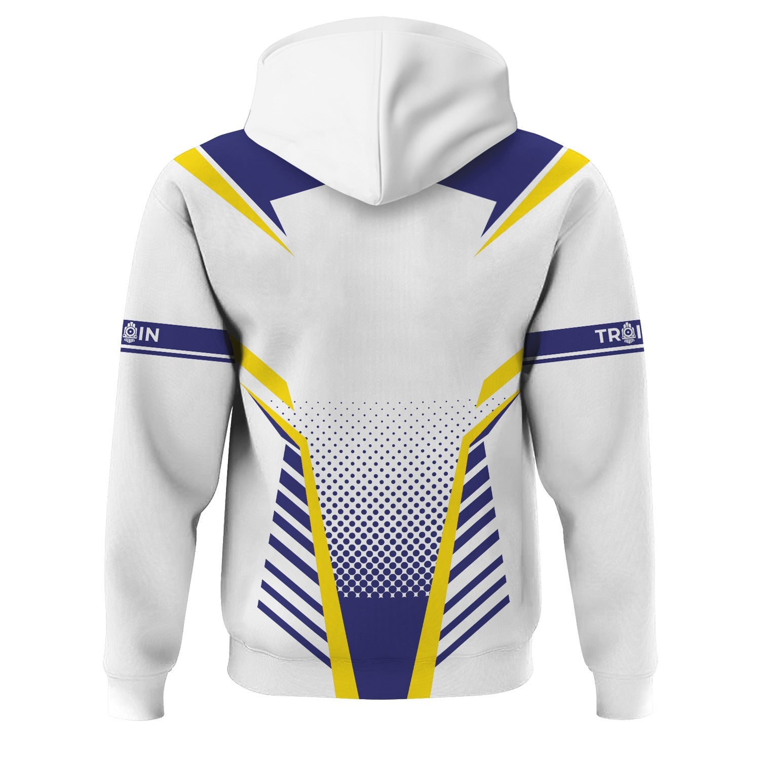 Railspirit Personalized Chicago, Burlington and Quincy Railroad Hoodie Unisex Train Zip Hoodie All Over Print