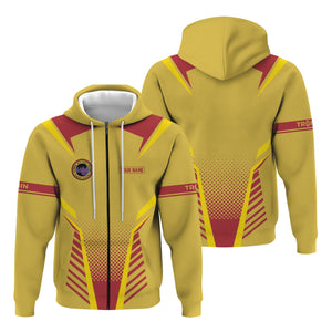 Railspirit Personalized Florida East Coast Railway Hoodie Unisex Train Zip Hoodie All Over Print