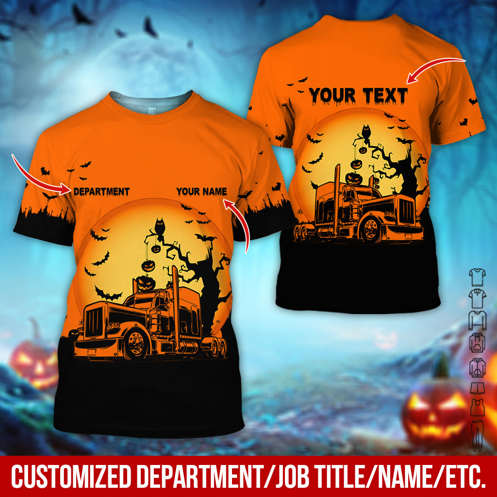 Customized Name Tow Truck Driver Uniform Printed Clothes, Personalized Tow Truck Gear