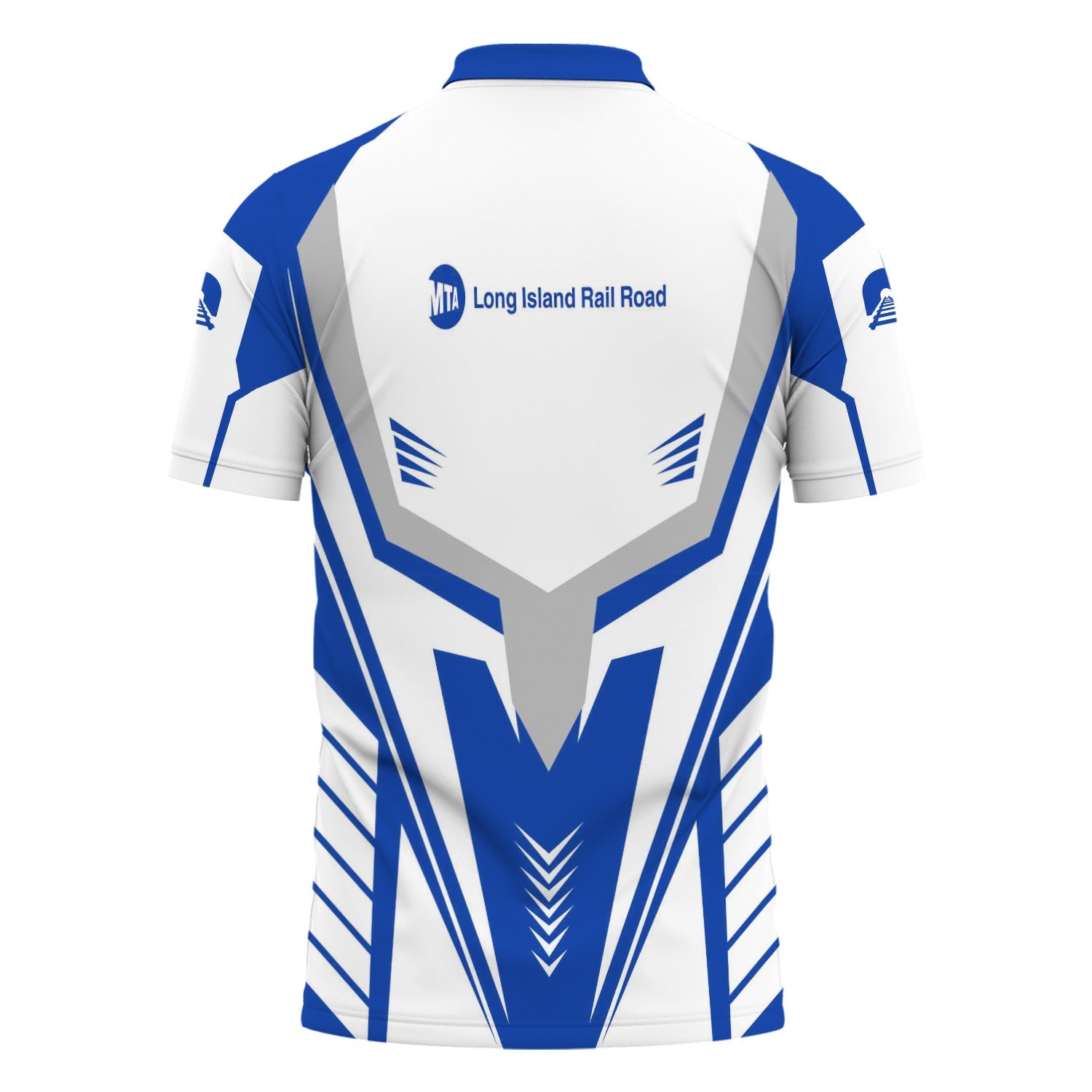 Railspirit Personalized Long Island Railroad Polo Shirt Workwear-Inspired with Custom Position Train Shirt