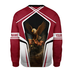 Railspirit Personalized Chicago Great Western Railroad Sweatshirt American Eagle Vintage Train Shirt