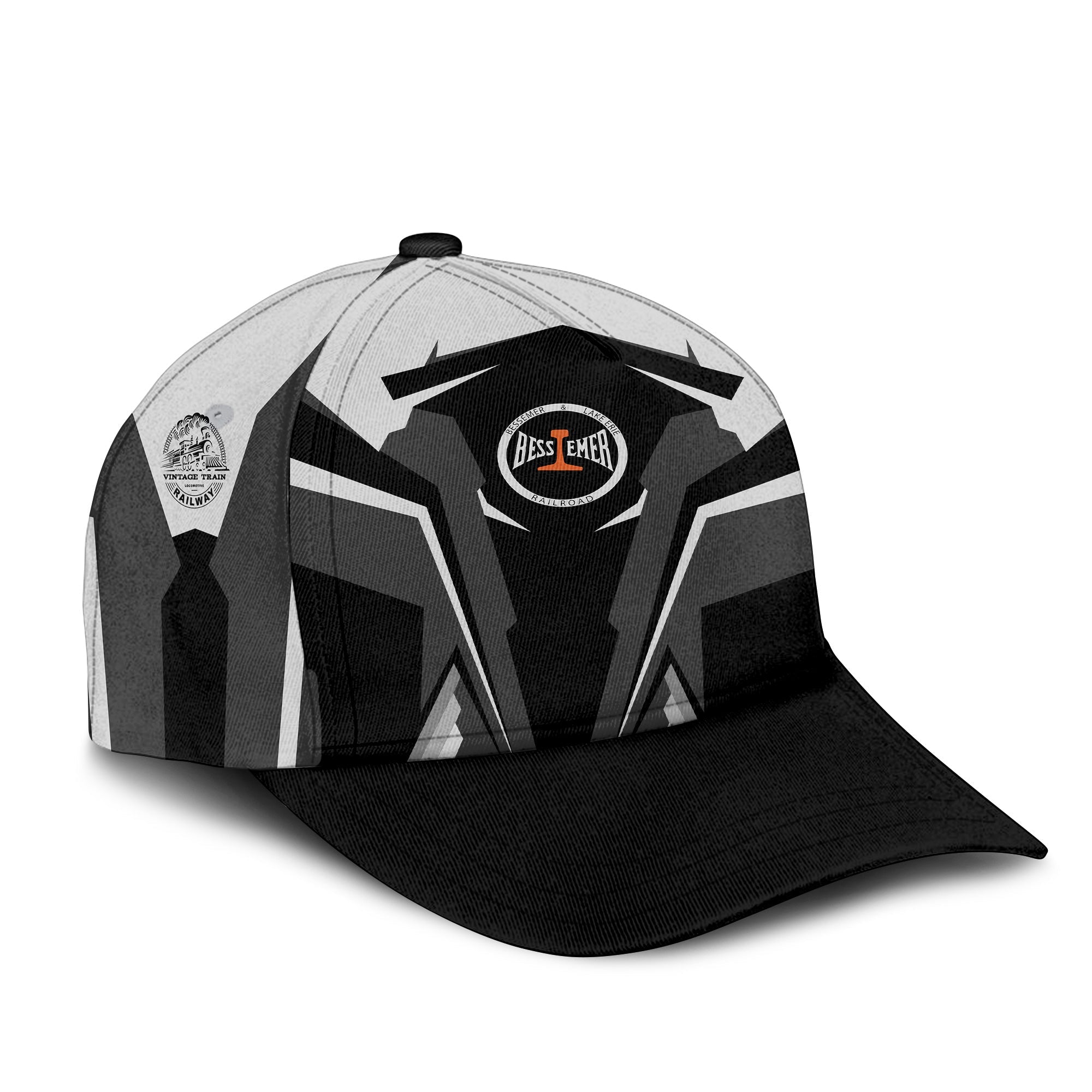 Railspirit Bessemer And Lake Erie Railroad Classic Cap Strong Line Style Cap All Over Print