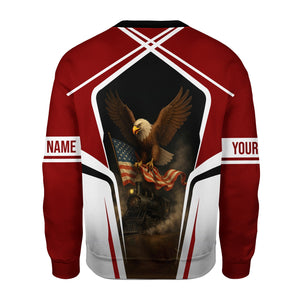 Railspirit Personalized Detroit & Mackinac Railroad Sweatshirt American Eagle Vintage Train Shirt