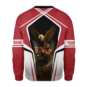 Railspirit Personalized Florida East Coast Railway Sweatshirt American Eagle Vintage Train Shirt