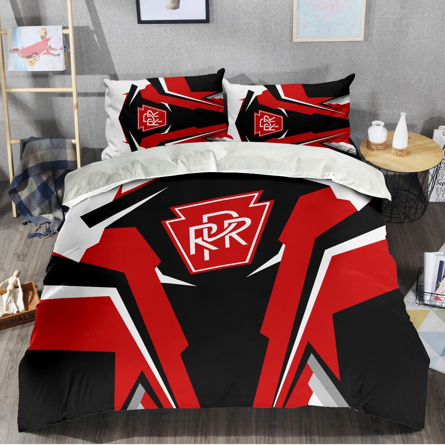 Railspirit Pennsylvania Railroad Bedding Set Strong Line Style Bedding Set All Over Print