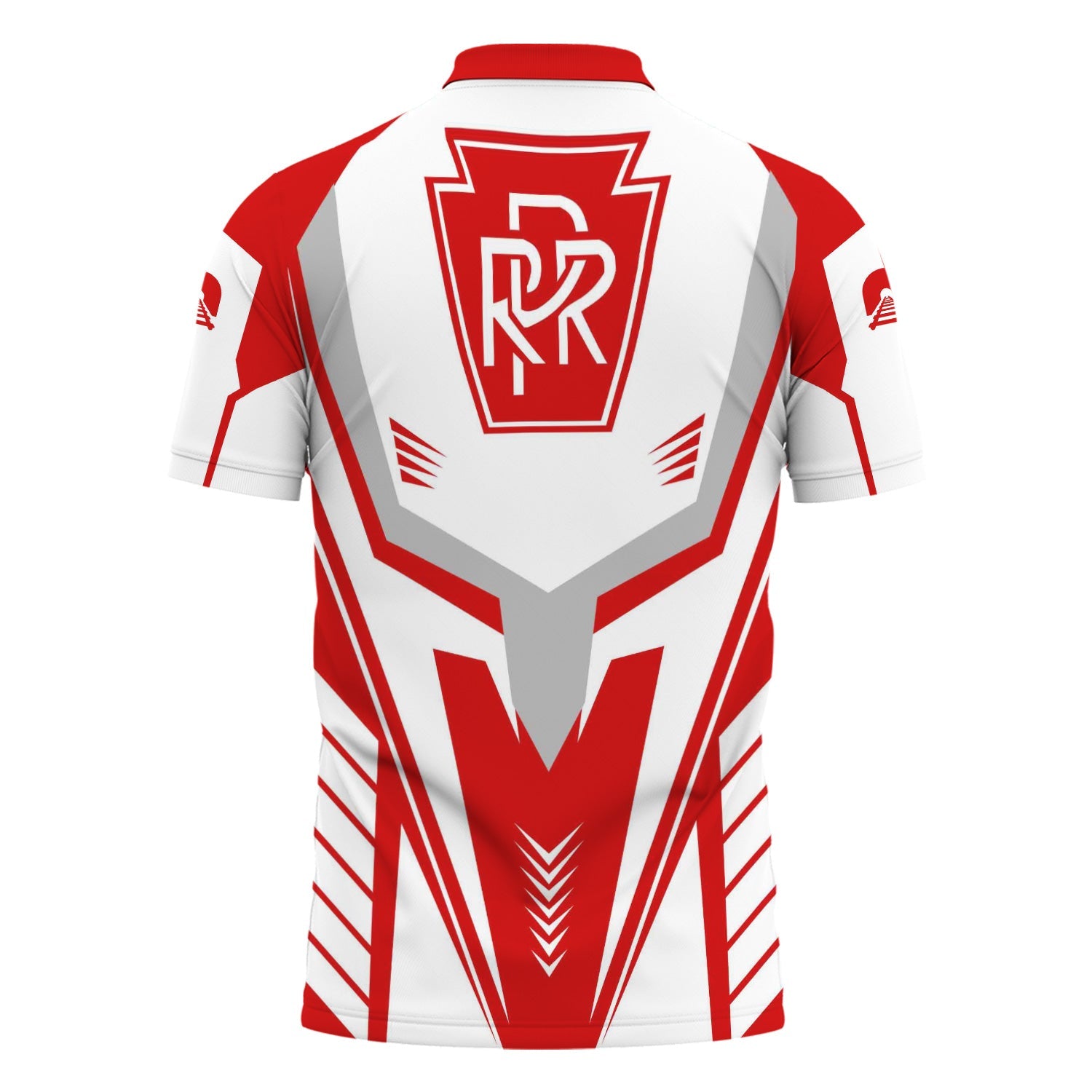 Railspirit Personalized Pennsylvania Railroad Polo Shirt Workwear-Inspired with Custom Position Train Shirt