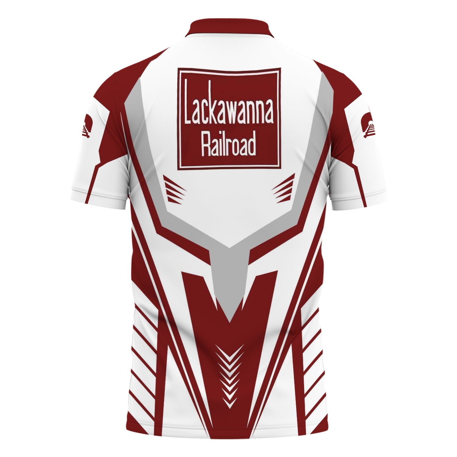 Railspirit Personalized Delaware, Lackawanna and Western Railroad Polo Shirt Workwear-Inspired with Custom Position DL&W Train Shirt