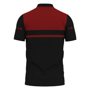 Railspirit Custom Name Delaware, Lackawanna and Western Railroad Polo Shirt American Train Ticket DL&W Printed Shirt