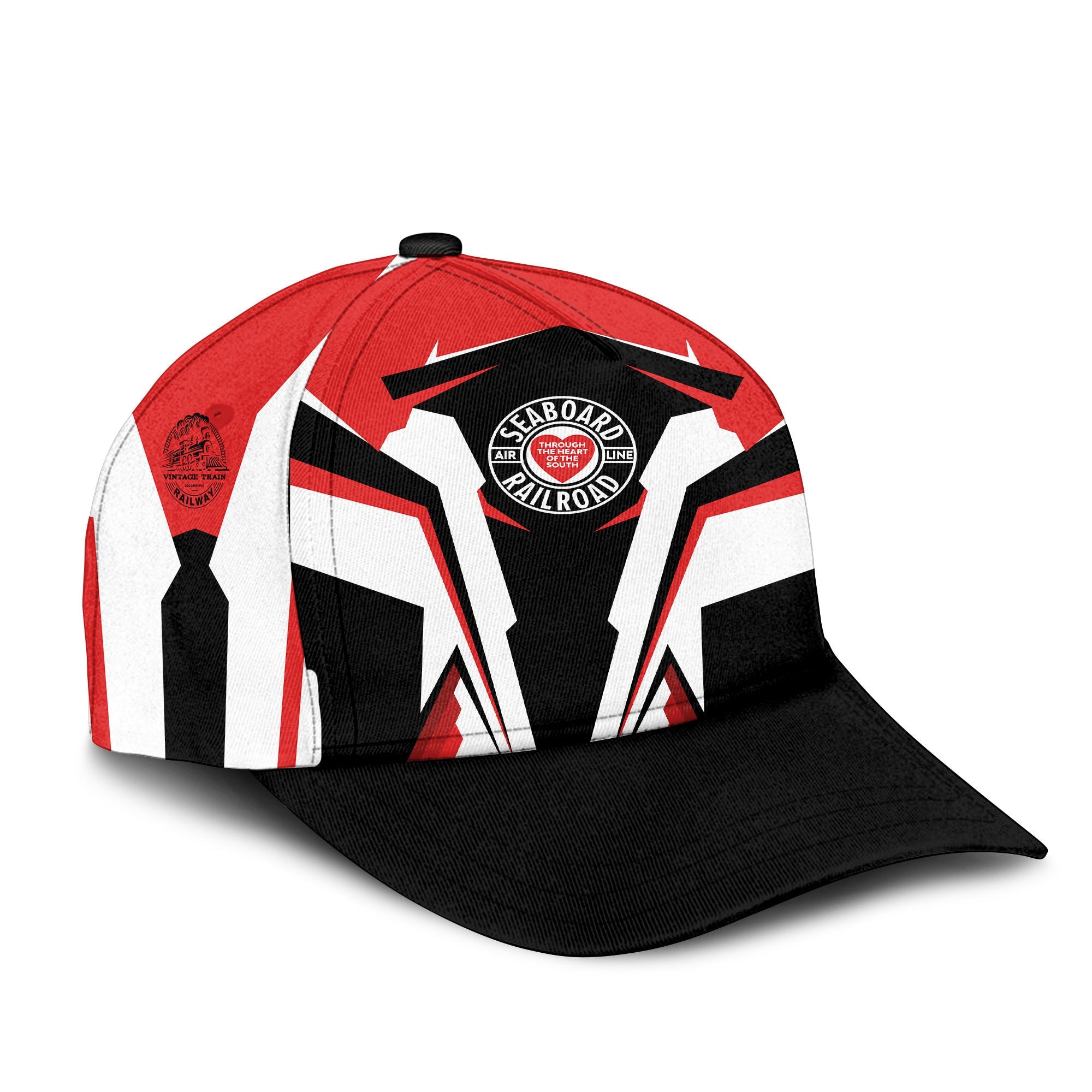 Railspirit Seaboard Air Line Railroad Classic Cap Strong Line Style Cap All Over Print
