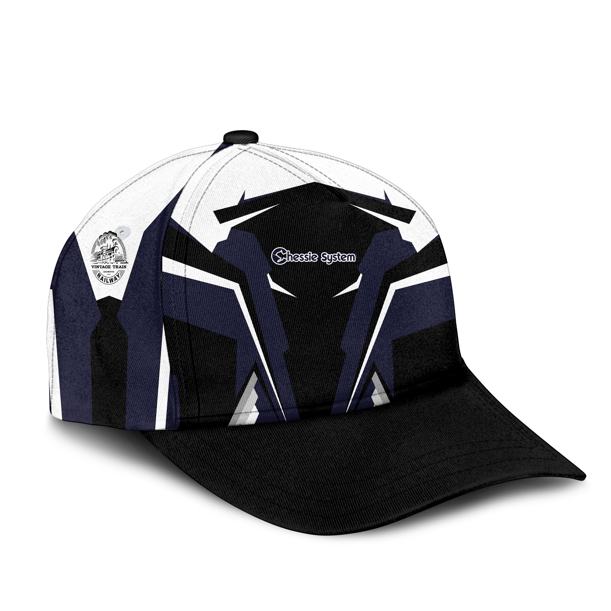 Railspirit Chessie System Railroad Classic Cap Strong Line Style Cap All Over Print