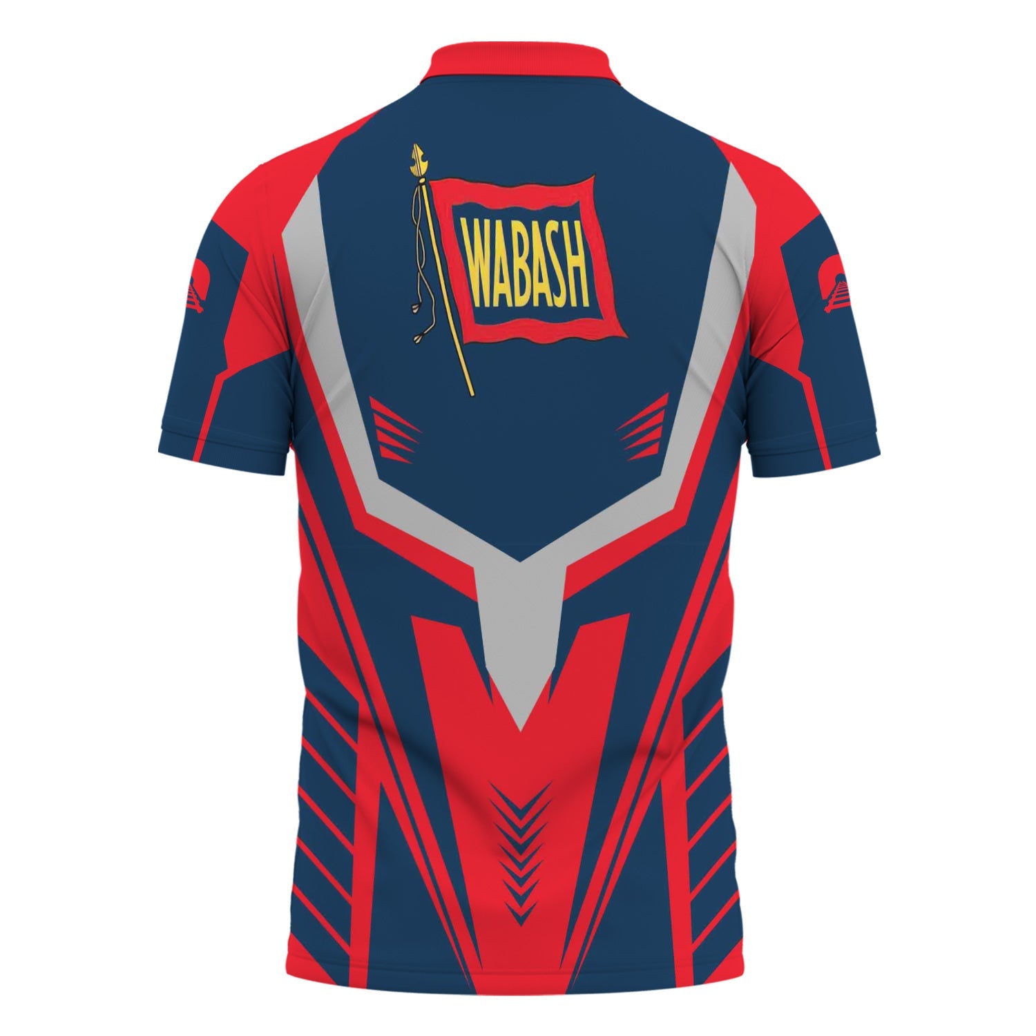 Railspirit Personalized Wabash Railroad Polo Shirt Workwear-Inspired with Custom Position Train Shirt