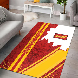 Railspirit Personalized Louisville and Nashville Railroad Area Rug Vintage L&N All Over Printed Rug