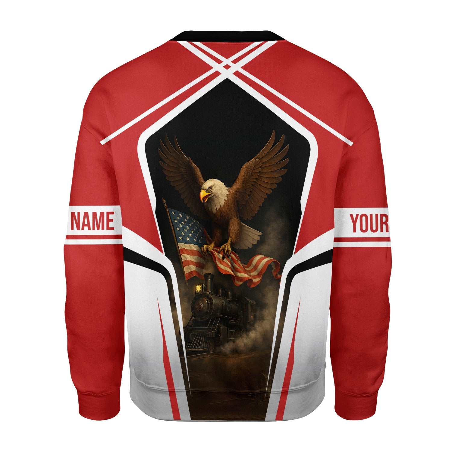 Railspirit Personalized Louisville and Nashville Railroad Sweatshirt American Eagle Vintage Train L&N Shirt