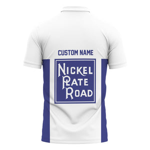 Railspirit Custom Name New York, Chicago and St. Louis Railroad Polo Shirt Yes I Need All Those Train Nickel Plate Road Printed Shirt