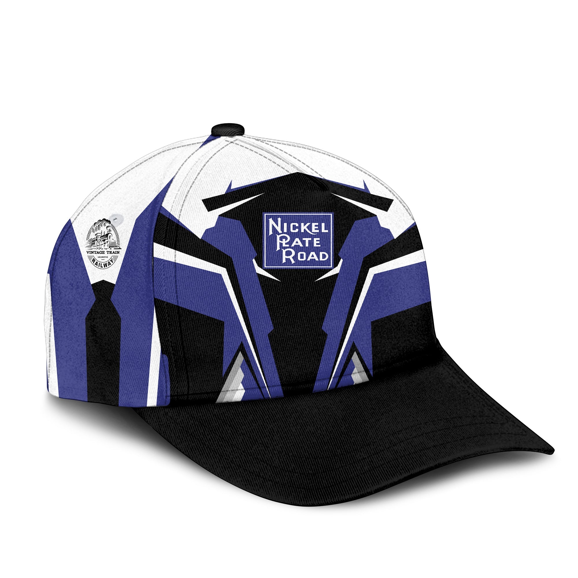 Railspirit New York, Chicago and St. Louis Railroad Classic Cap Strong Line Style Nickel Plate Road Cap All Over Print