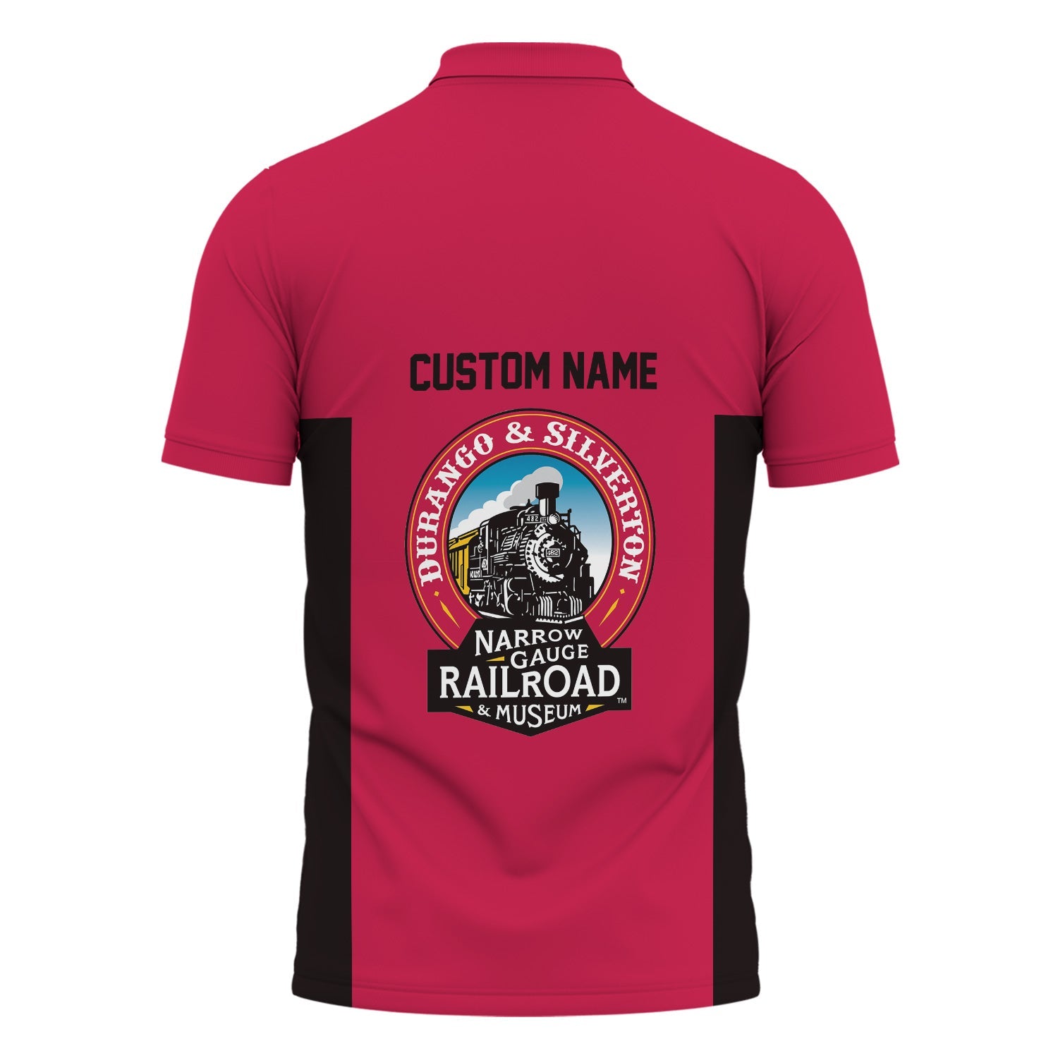 Railspirit Custom Name Durango And Silverton Narrow Gauge Railroad Polo Shirt Yes I Need All Those Train Printed Shirt