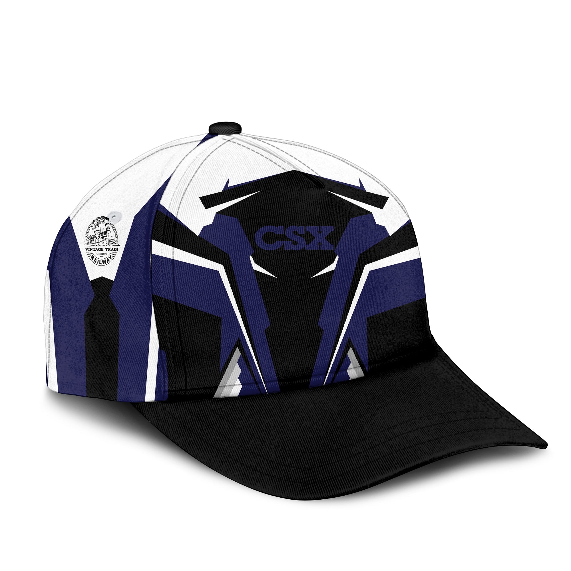 Railspirit CSX Transportation Railroad Classic Cap Strong Line Style Cap All Over Print
