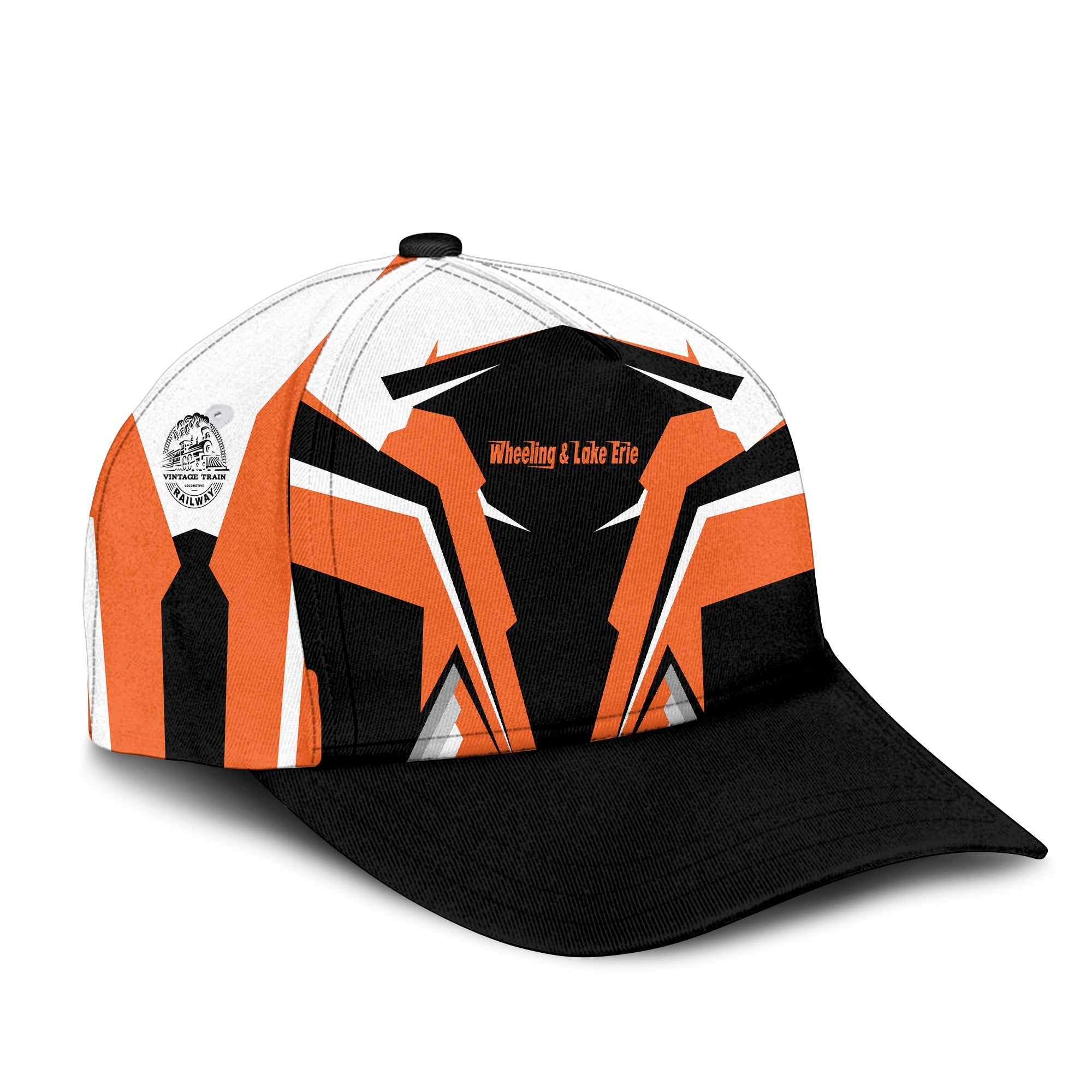 Railspirit Wheeling And Lake Erie Railroad Classic Cap Strong Line Style Cap All Over Print