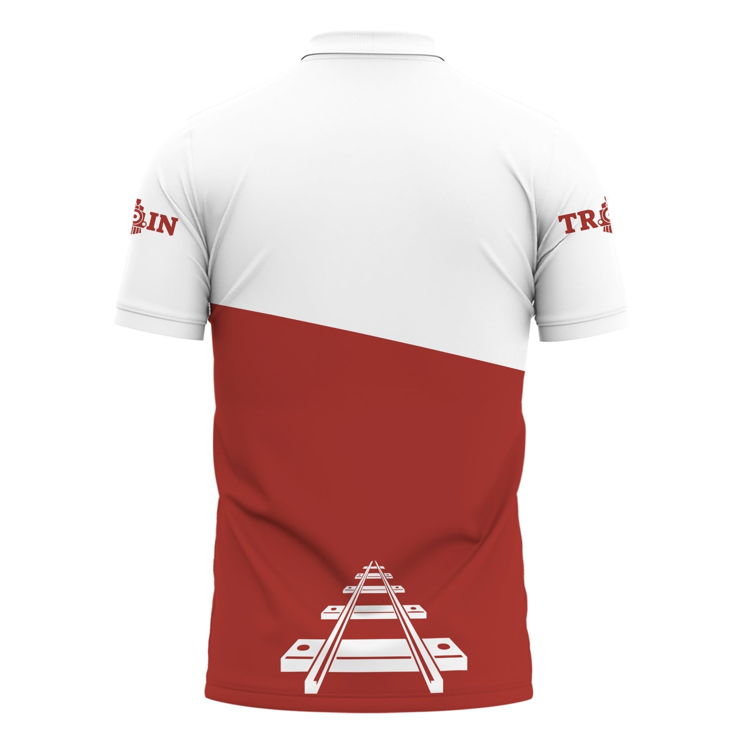 Railspirit Personalized New Hope Railroad Polo Shirt One Track Mind Unisex Train Shirt Gift Idea For Train Lover