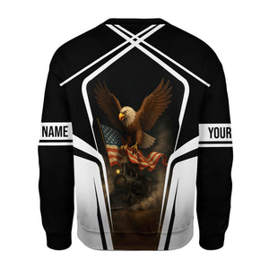 Railspirit Personalized Norfolk Southern Railway Sweatshirt American Eagle Vintage Train Shirt