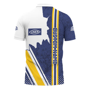 Railspirit Personalized London and North Eastern Railway Polo Shirt All Over Printed Unisex Shirt