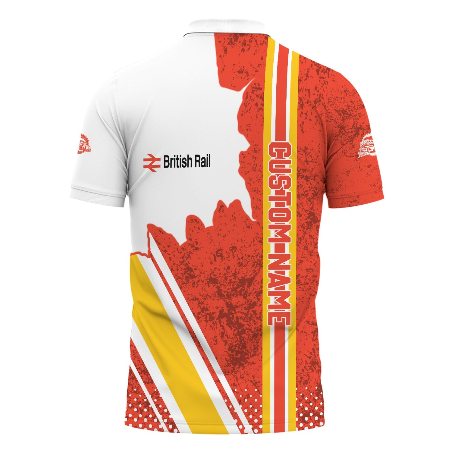 Railspirit Personalized Bristish Railway Polo Shirt All Over Printed Unisex Shirt