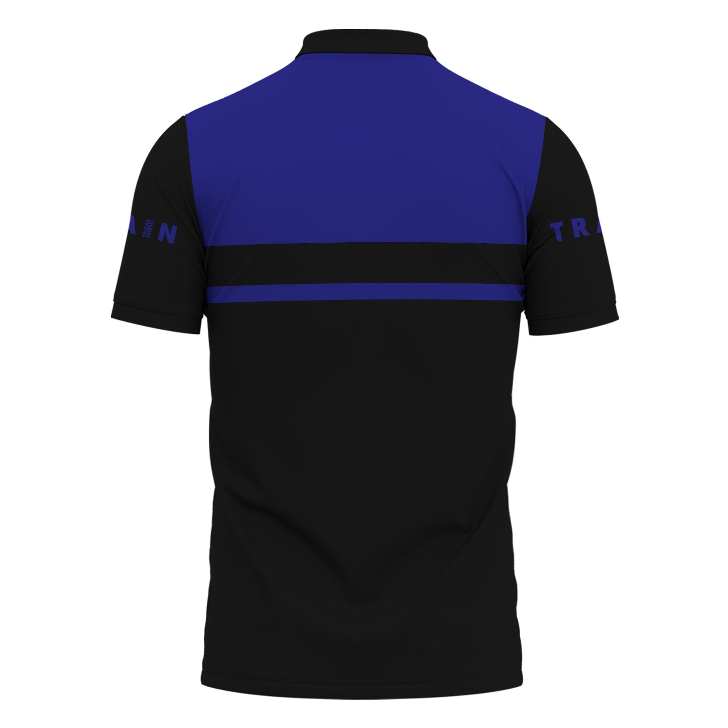 Railspirit Custom Name Santa Fe Railway Polo Shirt American Train Ticket Atchison, Topeka and Santa Fe Railway Printed Shirt