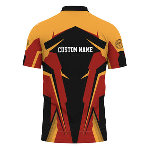 Railspirit Personalized Chicago South Shore and South Bend Railroad Polo Shirt Strong Line Style Train Unisex Shirt All Over Print