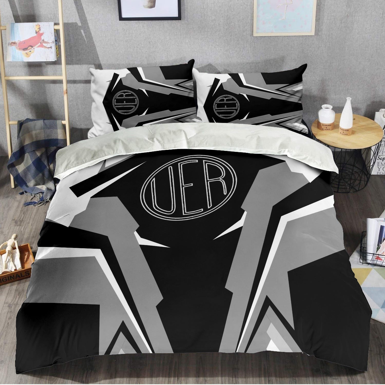 Railspirit Union Electric Railway Bedding Set Strong Line Style Bedding Set All Over Print