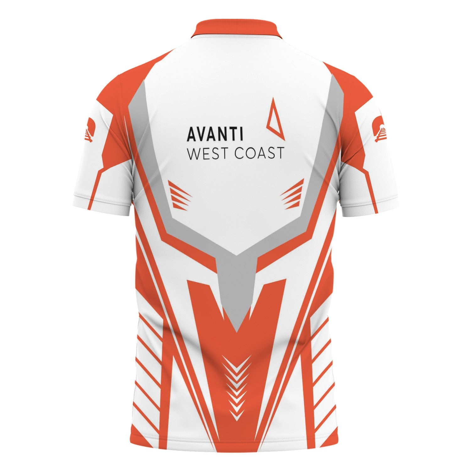 Railspirit Personalized Avanti West Coast Polo Shirt Workwear-Inspired with Custom Position Train Shirt