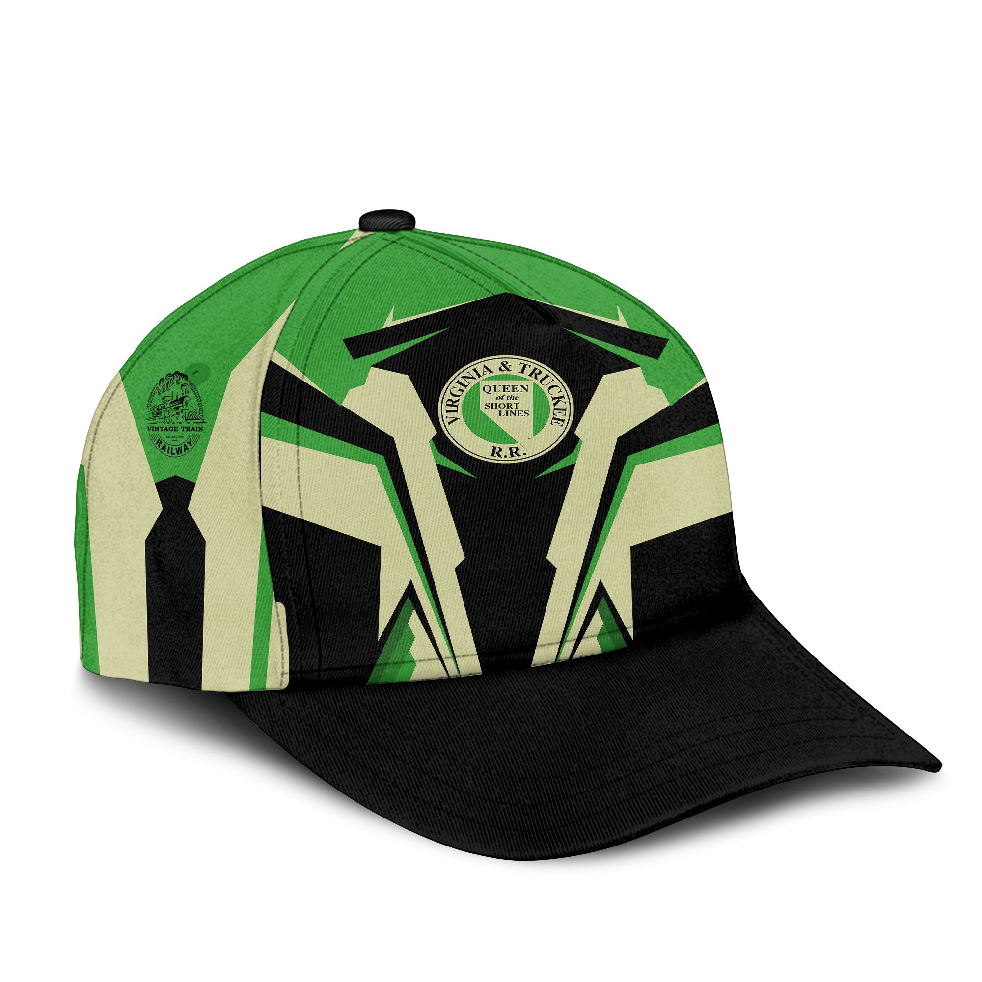 Railspirit Virginia & Truckee Railroad Classic Cap Strong Line Style Cap All Over Print