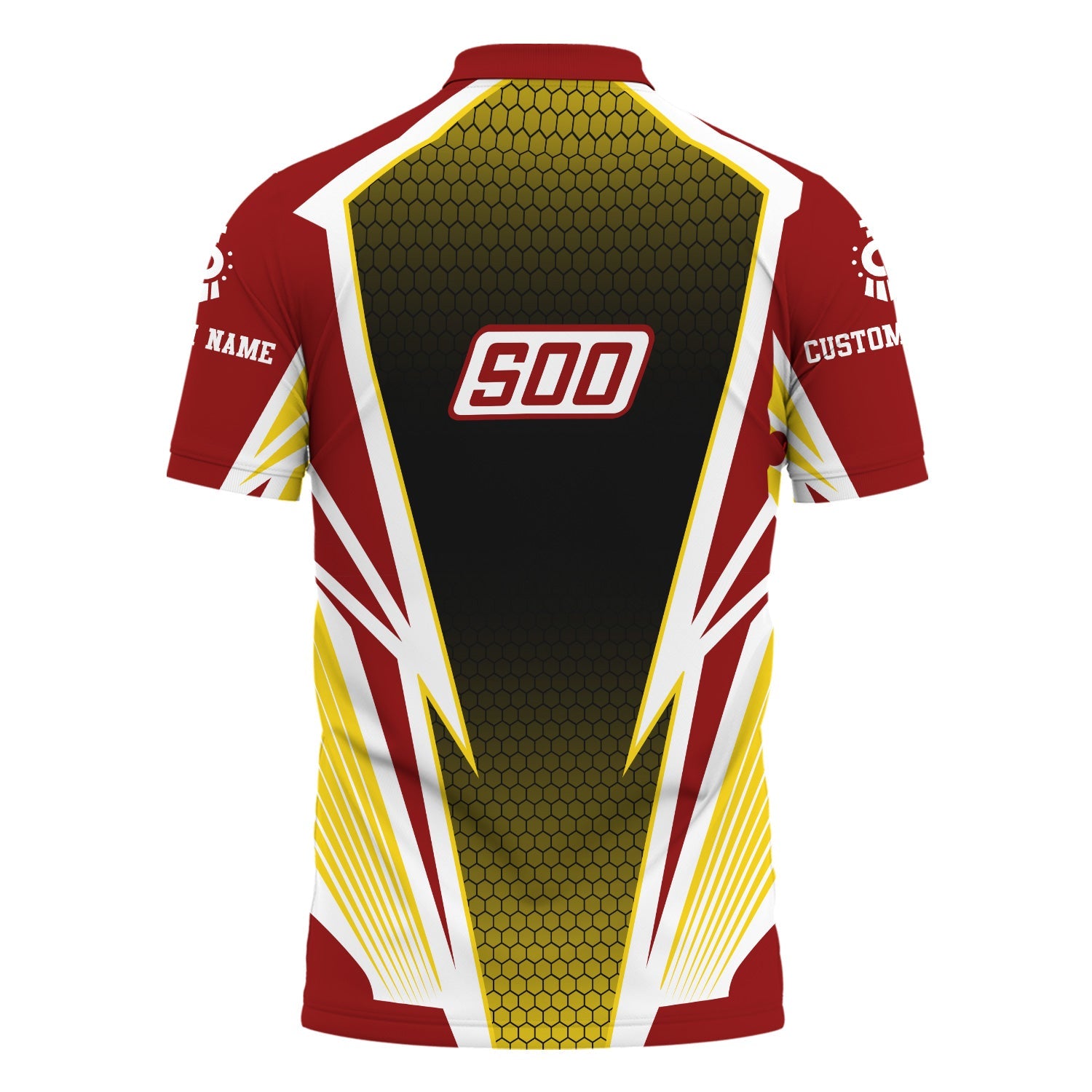 Railspirit Personalized Soo Line Railroad Polo Shirt Lightning Graphic Style Shirt Gift Idea For Train Lover