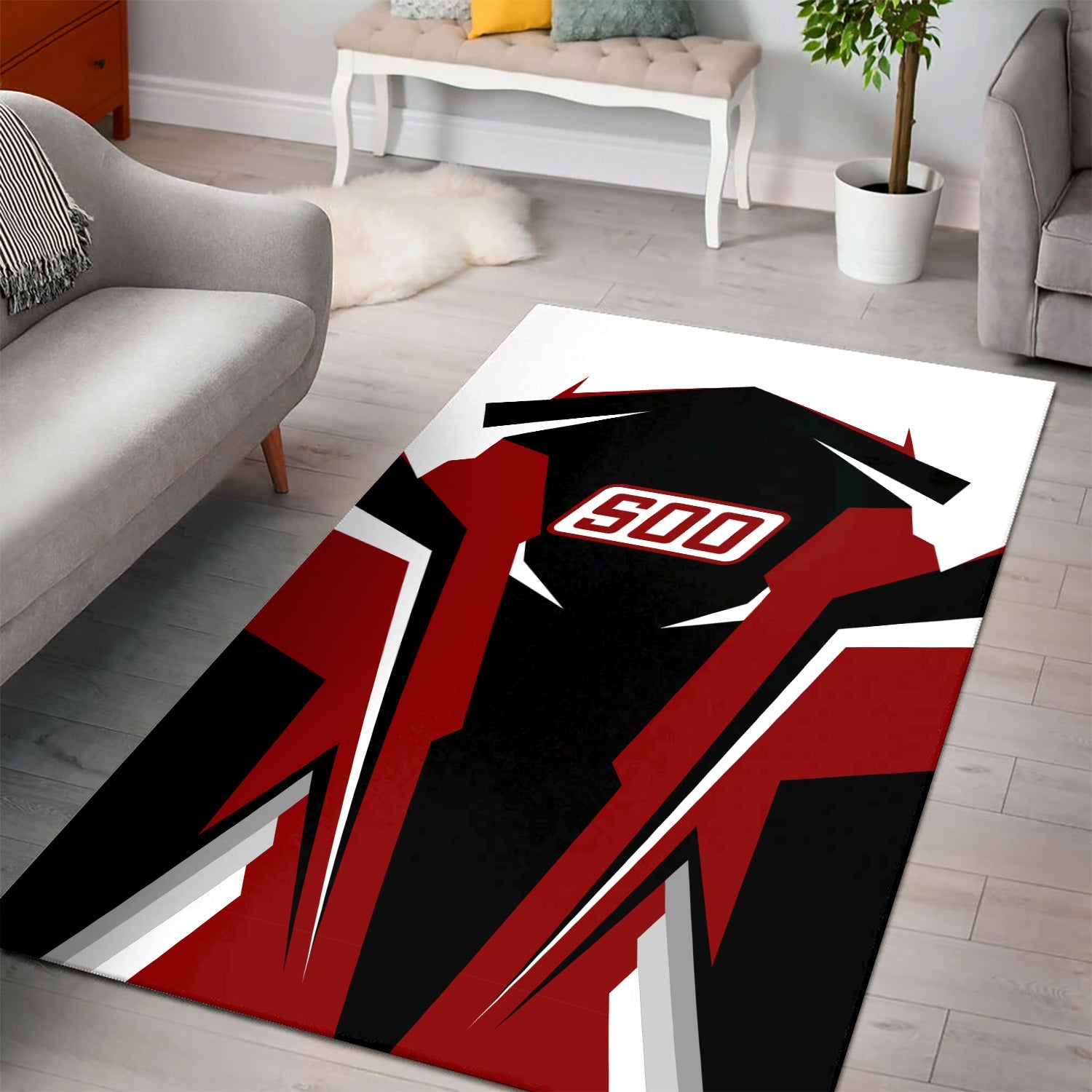 Railspirit Personalized Soo Line Railroad Area Rug Strong Line Style  Train Area Rug Gift Idea For Train Lover