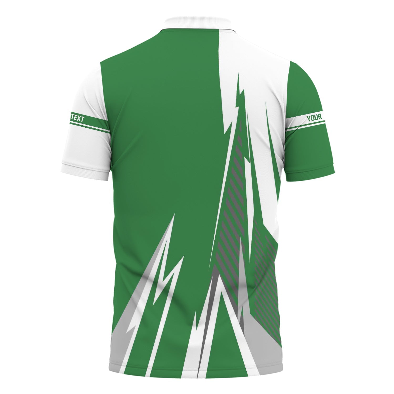 Railspirit Personalized Burlington Northern Railroad Polo Shirt Lightning-Inspired Railway Style Shirt For Train Lovers