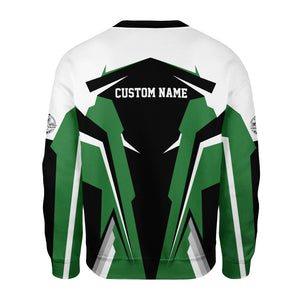 Railspirit Personalized Burlington Northern Railroad Sweatshirt Strong Line Style Train Unisex Shirt All Over Print