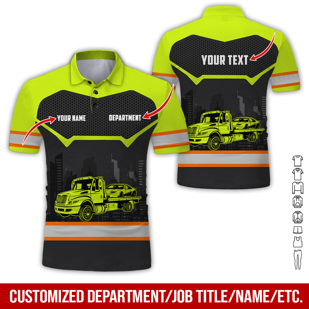 Customized Name Proud Trucker Shirt, 3D Printed Clothes, Perfect Gift for Trucker Enthusiasts