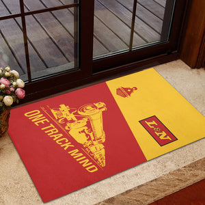 Railspirit Personalized Louisville and Nashville Railroad Doormat One Track Mind L&N Mat Gift Idea For Train Lover