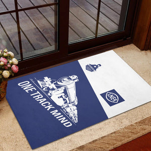Railspirit Personalized London and North Eastern Railway Doormat One Track Mind Mat Gift Idea For Train Lover