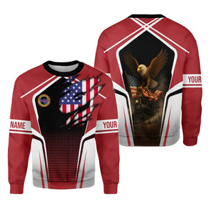 Railspirit Personalized Florida East Coast Railway Sweatshirt American Eagle Vintage Train Shirt