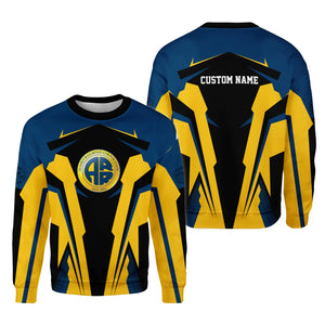 Railspirit Personalized Alaska Railroad Sweatshirt Strong Line Style Train Unisex Shirt All Over Print